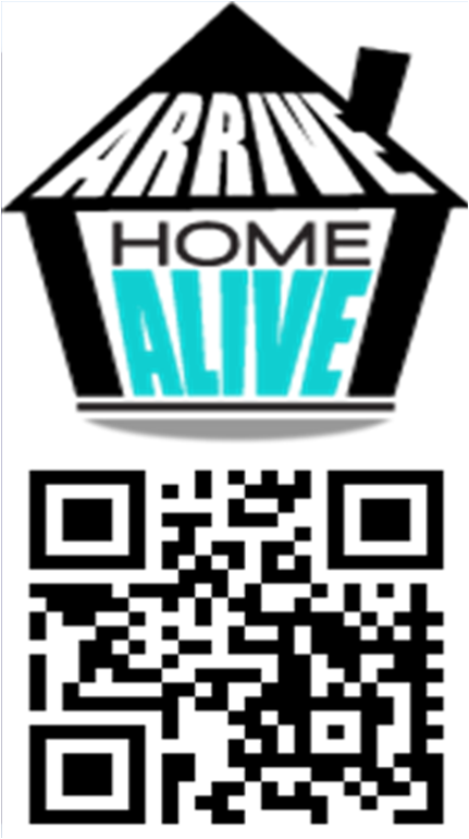 Arrive Home Alive business logo 1